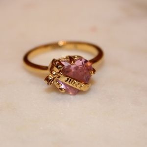 Juicy Couture Pink Heart Ring